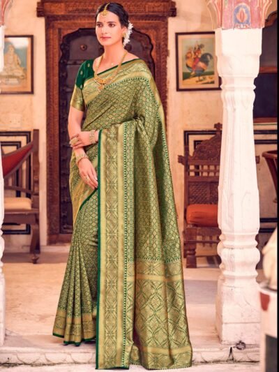 Silk Brass Mehndi EDWS 300401