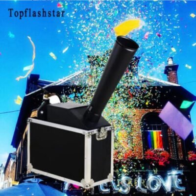 Manual Control Colorful Paper CO2 Confetti Machine  EDWS NK651101