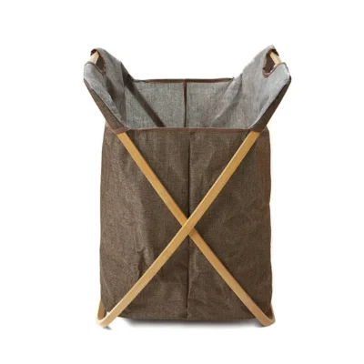 Bamboo fabric storage basket EDWS NK20236535