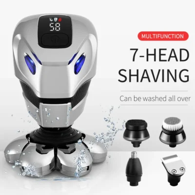 7D Waterproof Rotary Trimmer Shaver  (Electric Rechargeable) EDWS NK20236590