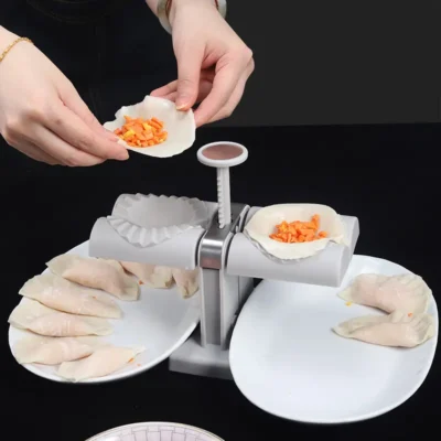 Automatic Double Head Press Dumpling Wrapper Tool ,Molds maker EDWS NK20236569