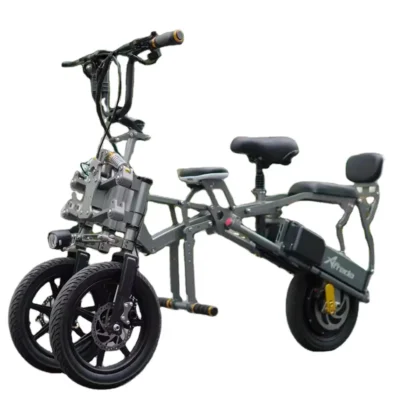 Foldable 3 Wheel Electric Bicycle Tricycle 48V 500W 15.6AH E bike EDWS NK202365101