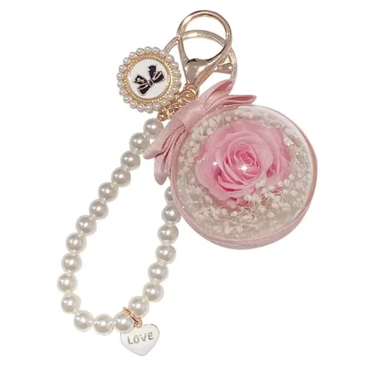 Flower Pearl Keychain EDWS NK202365120