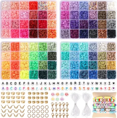 Clay Bead Craft Kit Diy For Jewelry Making 96 Color EDWS NK202365125