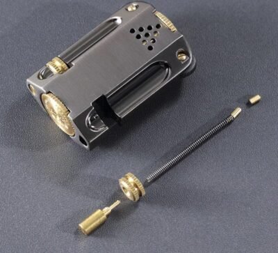 Double Trouble: The Ultimate Double Grinding Wheel Kerosene Lighter EDWS NK3220242402381