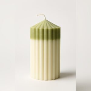 Pillar candle soy wax set of 2 edws20250903