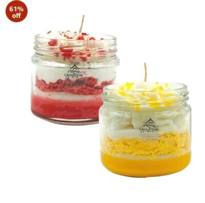 Candléve Jar pudding Scented Wax candles EDWS20250907