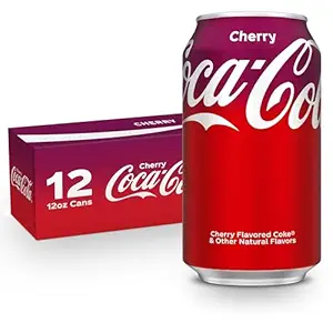 🍒 Coca-Cola Cherry Soda – 12 Pack (12 fl oz Cans) EDWS 201015